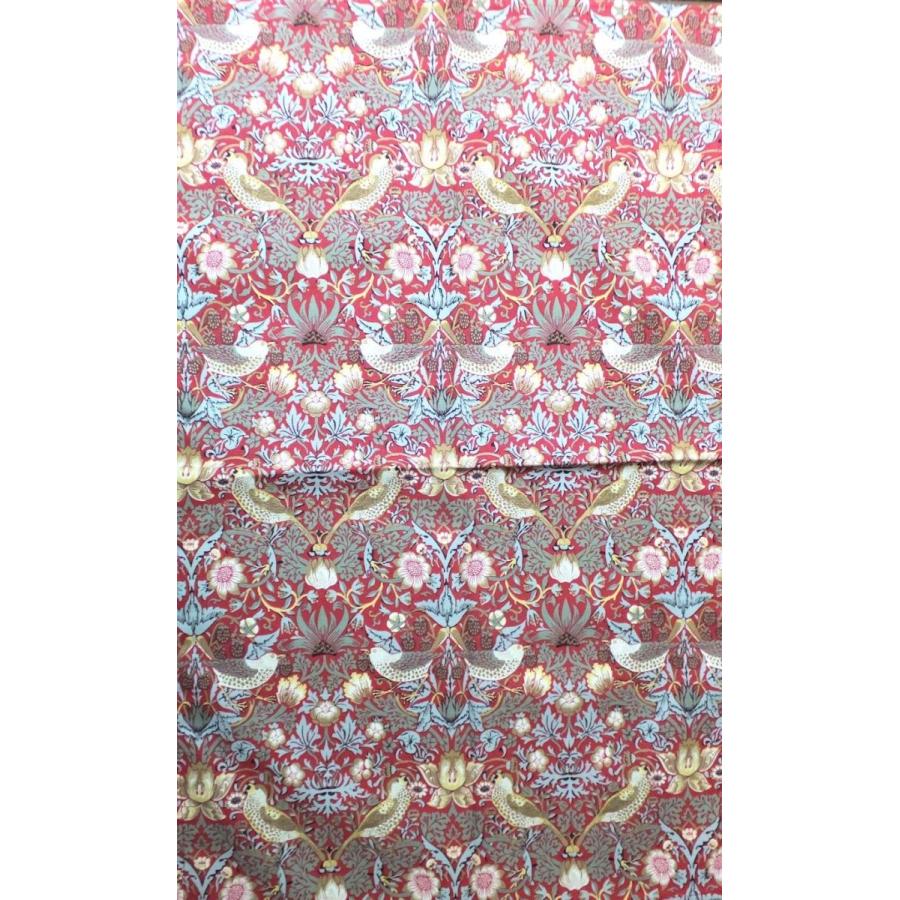 ウィリアムモリス いちご泥棒 赤 ストロベリーシーフ レッド ティー