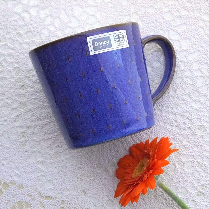 Denby（デンビー） カスケードマグ インペリアルブルー マグカップ