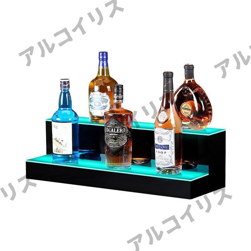 発光ラック LED酒ボトルの表示棚 LEDディスプレイ業務用ホームバーの 