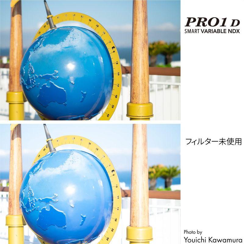 Kenko 可変NDフィルター PRO1D smart バリアブル NDX 67mm ND3~32 X状ムラなし ND3~450無段階調整｜itostore｜05