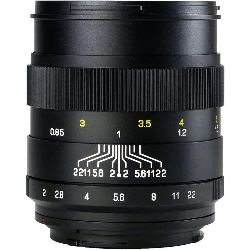 中一光学(ZHONG YI OPITCS) 単焦点レンズ CREATOR 85mm F2 (ニコンFマウント)(ブラック)｜itostore｜02