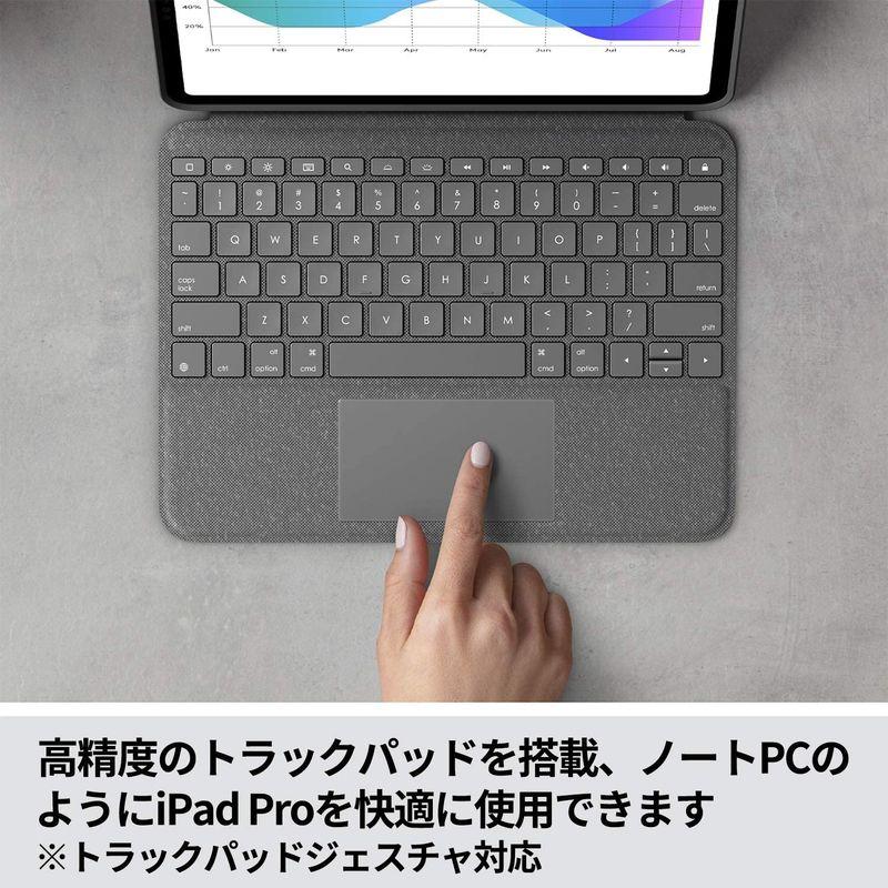 ロジクール iPad Pro 11インチ 第4世代 第3世代 第2世代 第1世代 対応 トラックパッド付き キーボードケース Folio T｜itostore｜10