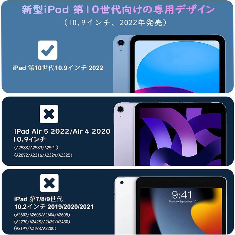 iPad 第10世代 ケース 10.9インチ 2022 iPad 10.9 ケース 2022 TiMOVO iPad 10.9インチカバー｜itostore｜08