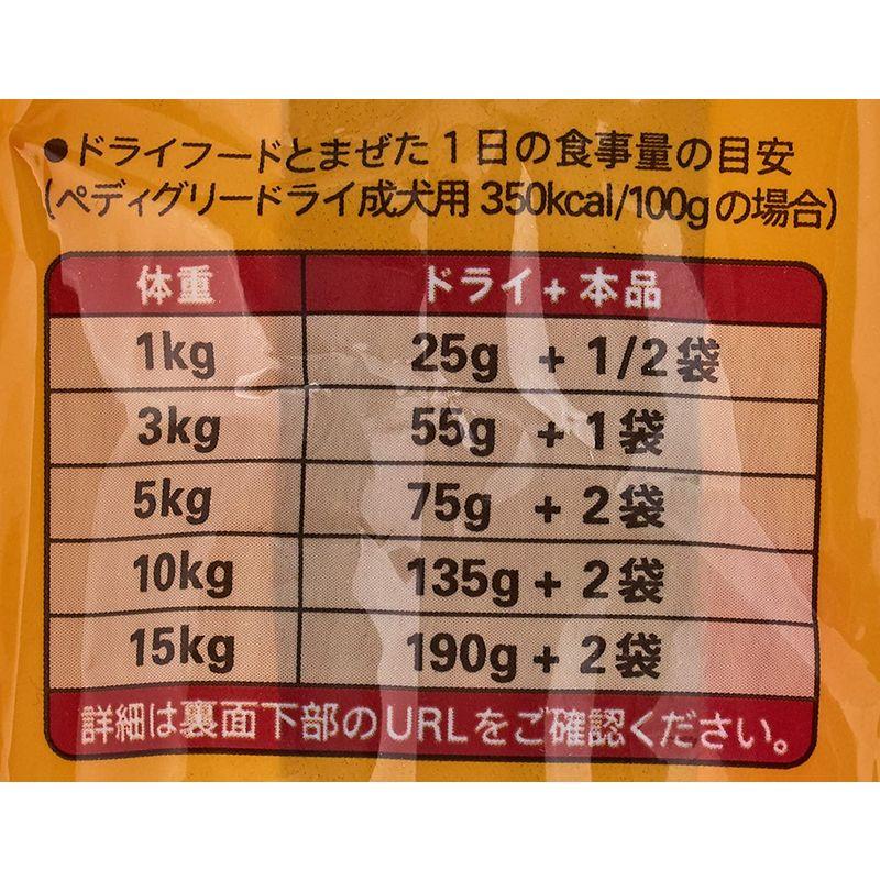 ペディグリー 成犬用 ささみ&緑黄色野菜 210g(70g×3袋)×6個 ドッグフード・パウチ｜itostore｜10