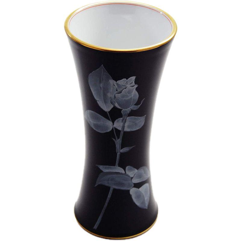 香蘭社 花瓶 ルリローズガーデン 瑠璃 21.6cm R1242-NH71 個｜itostore｜04