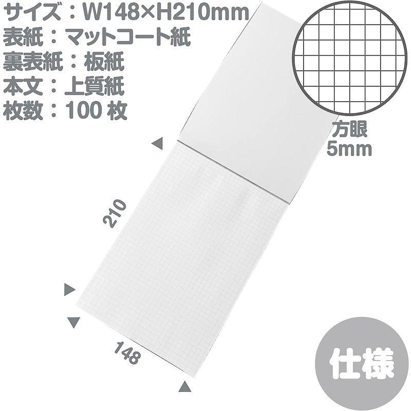 エトランジェ・ディ・コスタリカ セクションパッド 2冊セット BASIS A5 グレー 0001-BSP-A5-01｜itostore｜08