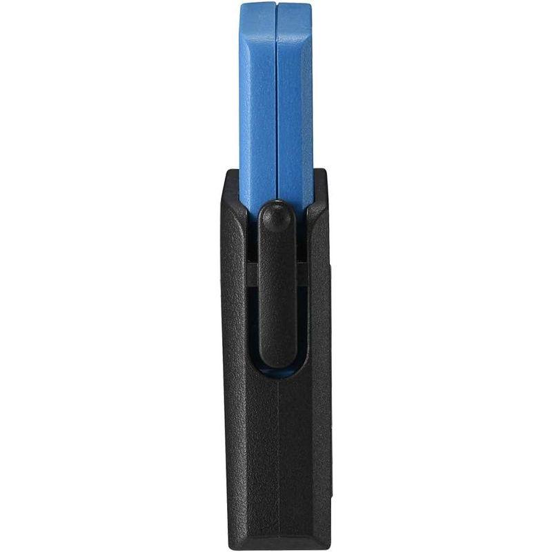 BUFFALO USB3.1(Gen1)プッシュスライドUSBメモリ 64GB ブルー RUF3-SP64G-BL｜itostore｜03