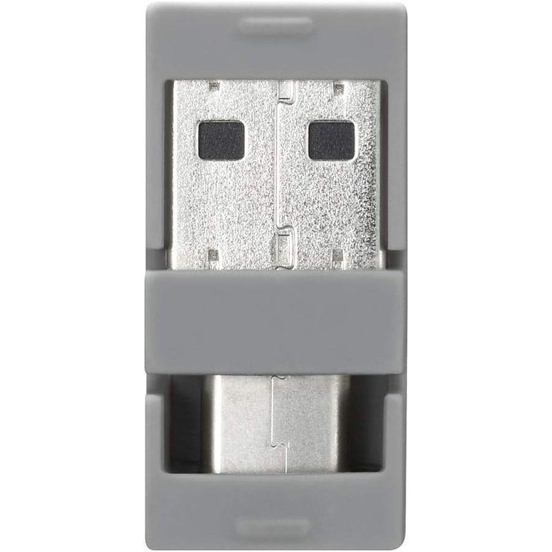 BUFFALO USB3.2(Gen1)TypeC-A対応USBメモリ 32GBグレー RUF3-AC32G-GY｜itostore｜05