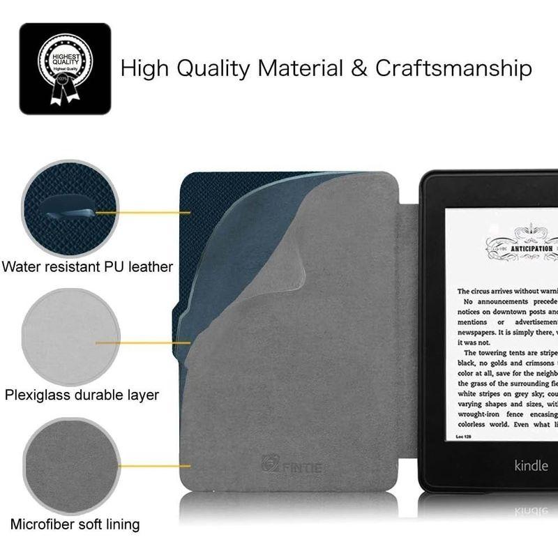 Fintie for Kindle Paperwhite ケース 超薄 軽量 保護カバー オートスリープ機能付き (Kindle Paper｜itostore｜04