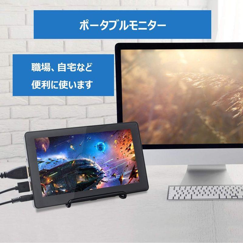 SunFounder 7インチHDMI IPS LCD Raspberry Pi タッチスクリーンモニター、スタンドつき、Raspberry｜itostore｜08