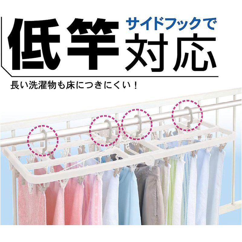 Ａ ＭＳサイドフック付角ハンガー６０Ｐ｜itostore｜06