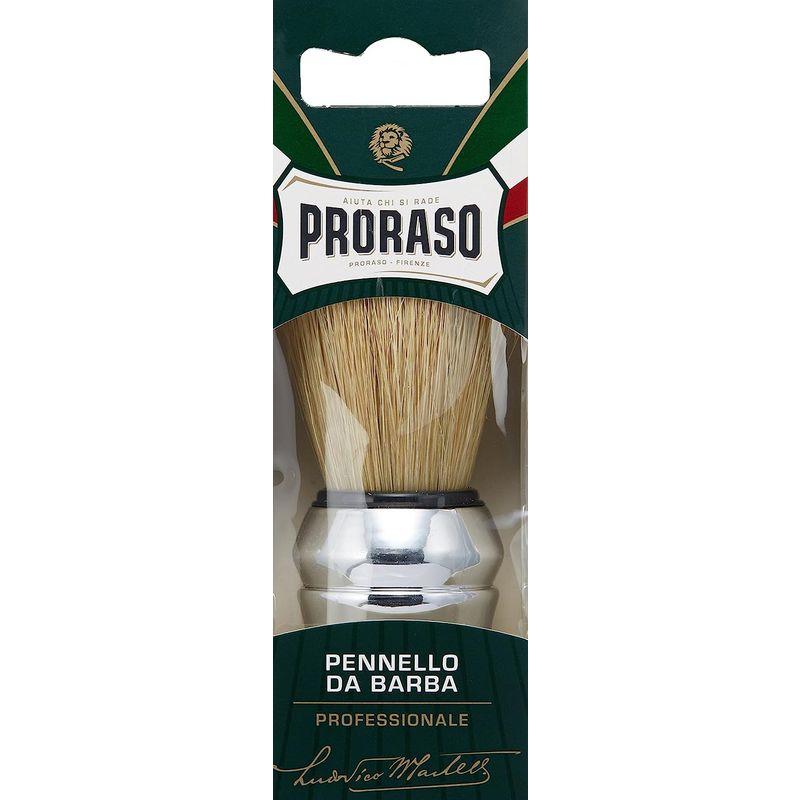 PRORASO (ポロラーソ) シェービングブラシ 泡立て用ブラシ 豚毛100% 使用 髭剃り イタリア製 シェービングブラシ単品 1個 (｜itostore｜12