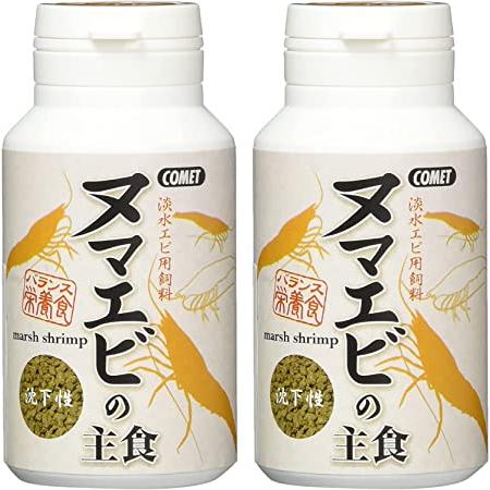 【メーカー直販】コメット【2個セット】【沈下性のクランブルタイプ】ヌマエビの主食 40グラム | イトスイ