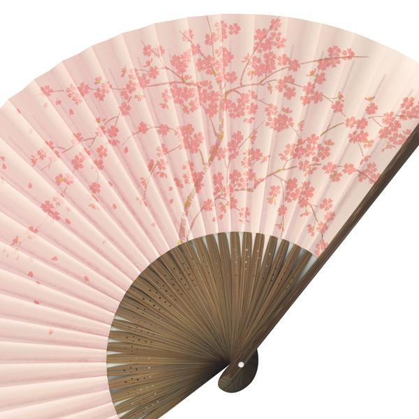 京扇子 男女兼用扇子 桜ピンク(男女兼用)Ab22 |  | 01
