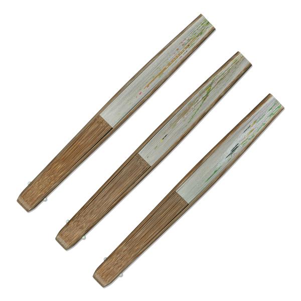 男性用 京扇子 紙扇子 唐木 手書き京扇子 蛍 Ab61 |  | 04