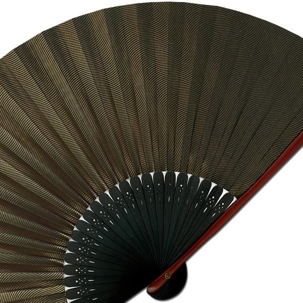 親骨臙脂塗り骨　ツートーンカラー緑/茶(Af20) |  | 05