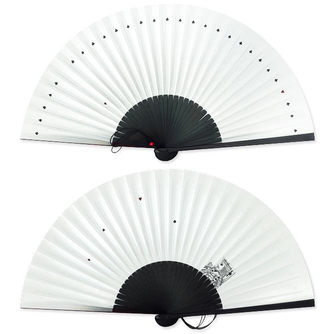 男性用 京扇子 キング 扇子袋付き トランプ(Af30) |  | 02
