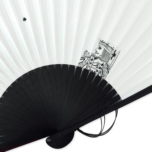 扇子 白黒デザイン ケース付き 白竹堂 扇子 メンズ 男性 刺し子アルミ扇子セット 扇子袋付き 父の日
