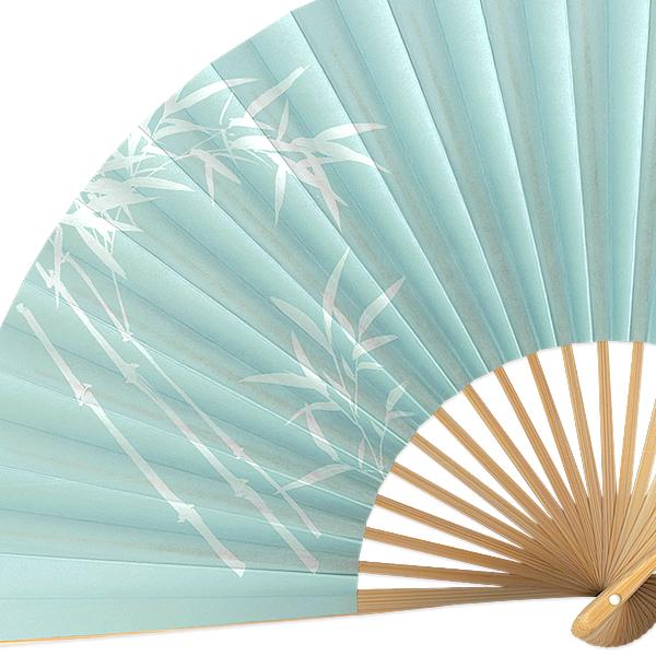 男性用 京扇子 8寸 鷹/竹(Al30) |  | 03