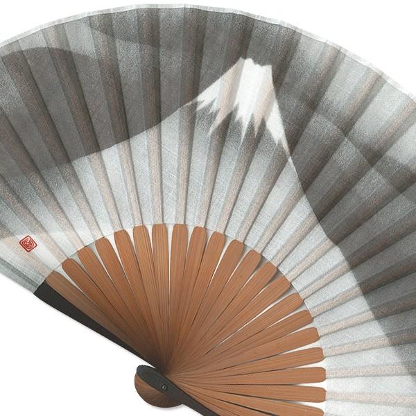 布扇子/墨絵/富士山/京扇子(Cb05) |  | 01