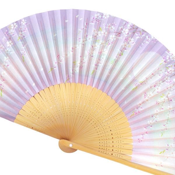 女性用紙扇子 桜 (Da01) |  | 01