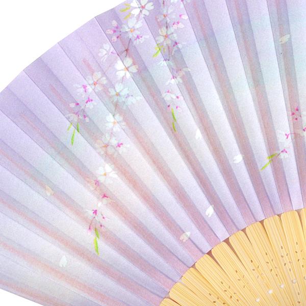 女性用紙扇子 桜 (Da01) |  | 04