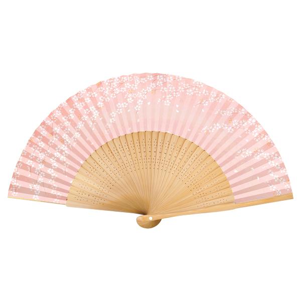 女性用紙扇子 桜ピンクパール Da19 |  | 05