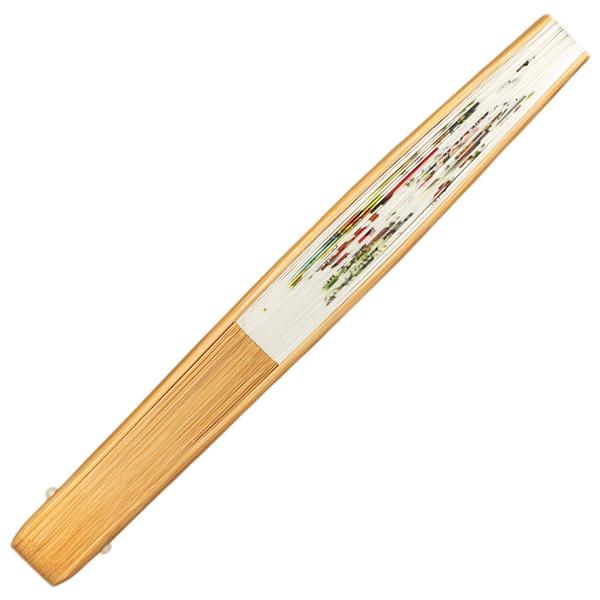 6.5寸紙扇子 白竹 京扇子 京名所絵図(Da22) |  | 04