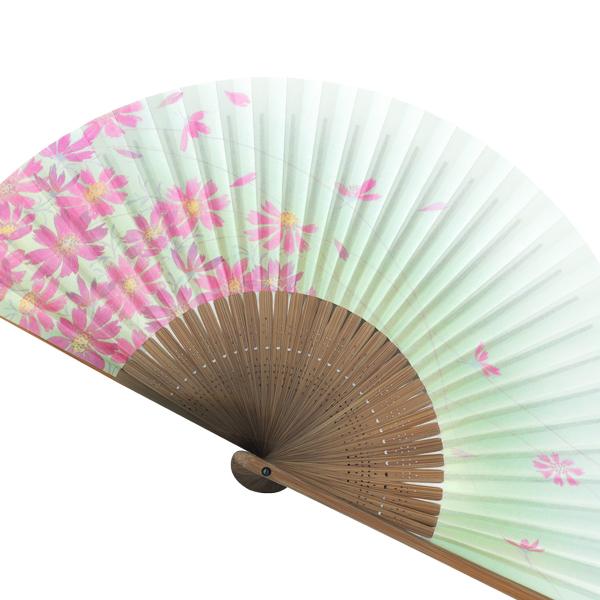 女性用 紙扇子 コスモス Db05 (B5021) |  | 01