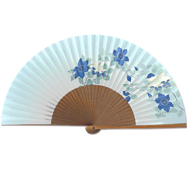 女性用紙扇子/鉄線(Db06) | 