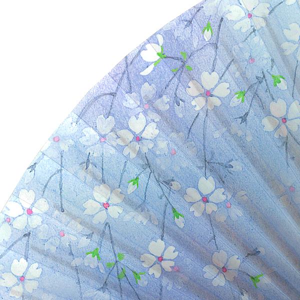 女性用紙扇子/満月と桜 ( Db07 ) |  | 02