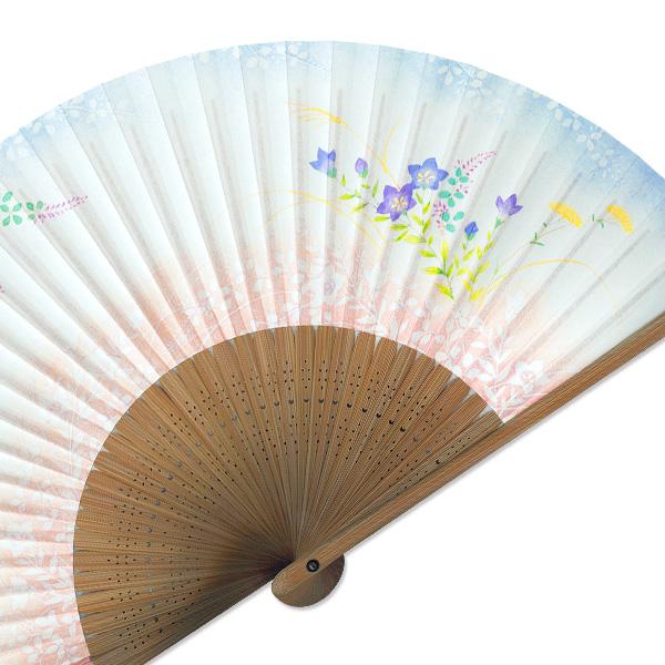 女性用紙扇子/秋草(Db08) |  | 01