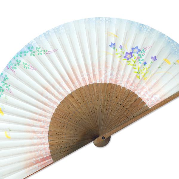 女性用紙扇子/秋草(Db08) |  | 04