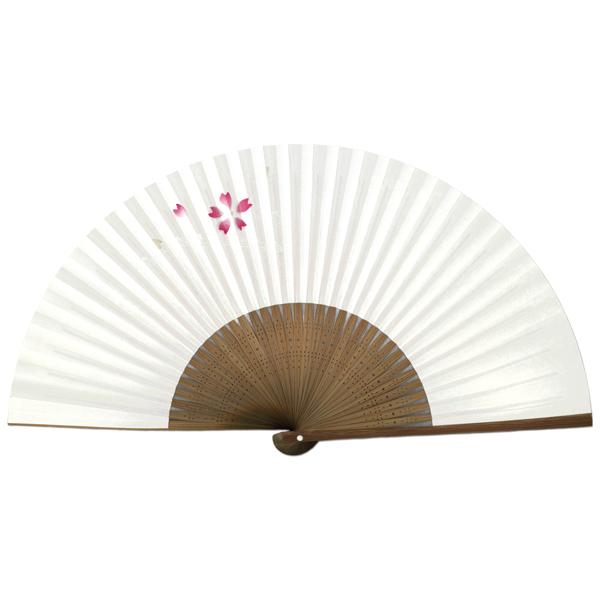 女性用紙扇子/桜ピンク(Db20) |  | 02