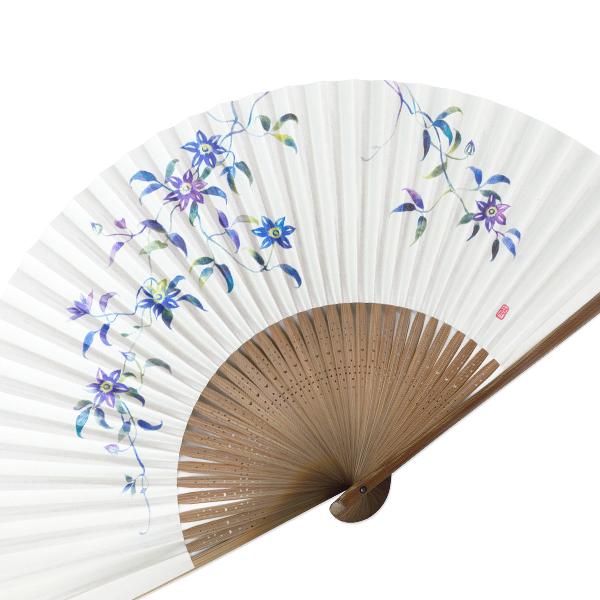 男女兼用 京扇子 / 唐木骨 / 鉄線 (Db26) |  | 01