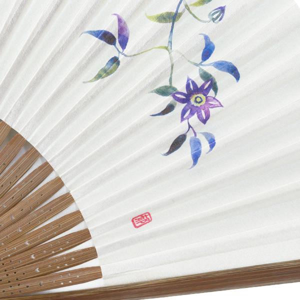 男女兼用 京扇子 / 唐木骨 / 鉄線 (Db26) |  | 04