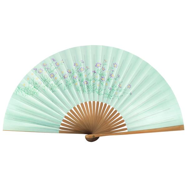 女性用京扇子 コスモス　焼き煤竹(Db34) | 