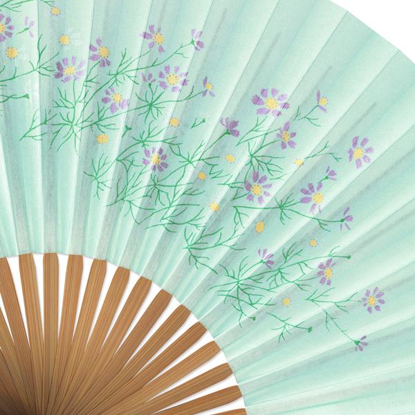 女性用京扇子 コスモス　焼き煤竹(Db34) |  | 02