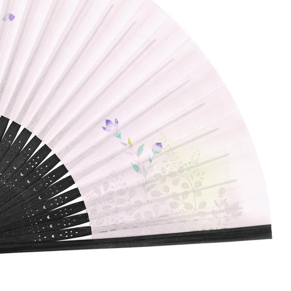 女性用紙扇子 黒染骨 写型 桔梗 Dc11 |  | 03