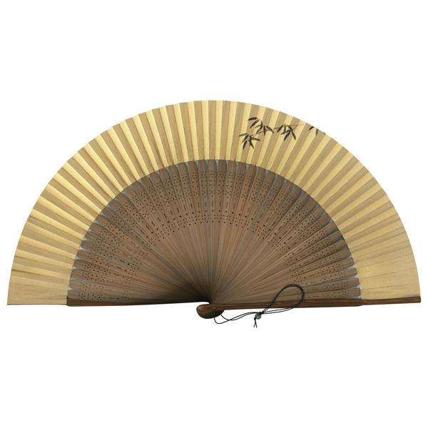 男性用セット扇子 竹 手描き 京扇子 Fa05(Fa05) |  | 03