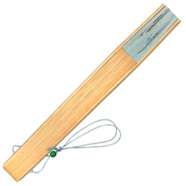 【桐箱】男女兼用京扇子セット 風神雷神　手描き扇子/扇子袋付(Fb12) |  | 08