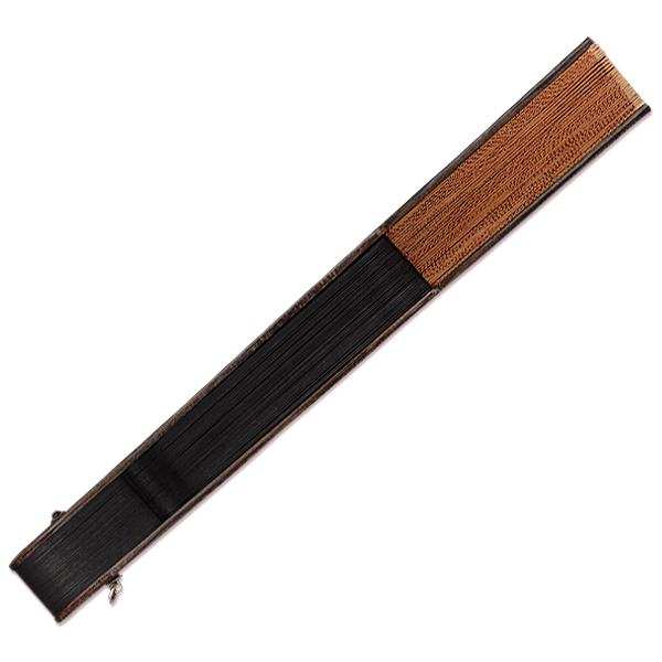 【桐箱】京扇子セット 黒檀扇子/ウコン(Ge03) |  | 04