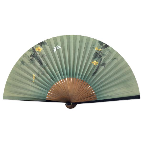 【化粧箱】ペアー扇子/記念日/若冲扇子　樹下鳥獣図屏風(Ia203) |  | 04