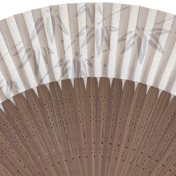 【桐箱】ペアー扇子 高級蒔絵扇子 笹桜(Ia601) |  | 02