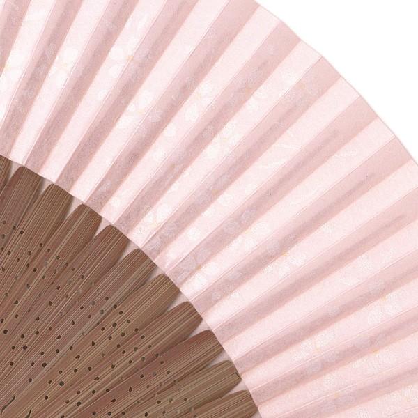 【桐箱】ペアー扇子 高級蒔絵扇子 笹桜(Ia601) |  | 05