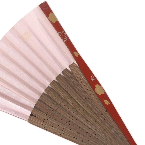 【桐箱】ペアー扇子 高級蒔絵扇子 笹桜(Ia601) |  | 06