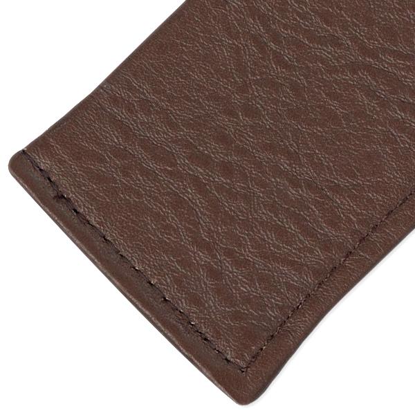 扇子7.5寸用 扇子袋<男性用>レザー(本革)茶(La800) |  | 01