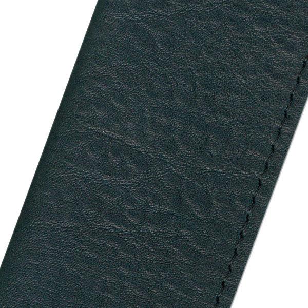 扇子7.5寸用 扇子袋<男性用>レザー(本革)紺(La801) |  | 02