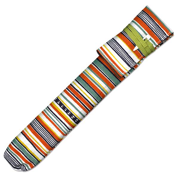 岡重 ブランド 扇子 7.5寸用 扇子袋 横縞更紗　矢鱈縞(oka07) | 