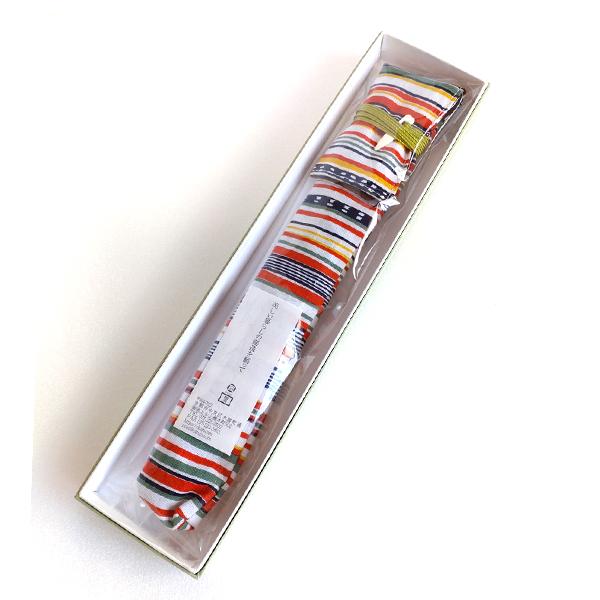 岡重 ブランド 扇子 7.5寸用 扇子袋 横縞更紗　矢鱈縞(oka07) |  | 05